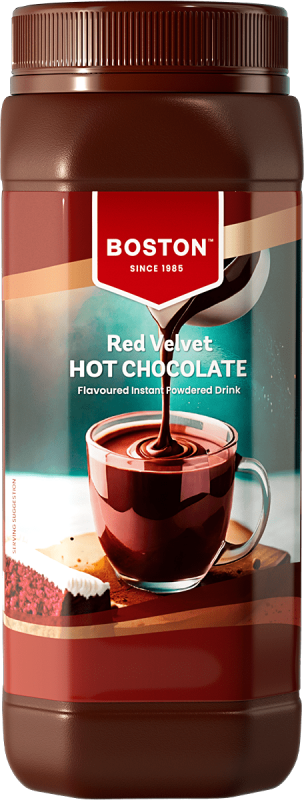 Boston hot chocolate red velvet jar 500 g 304x800