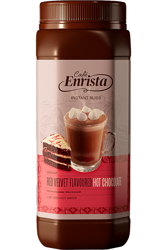 Cafe enrista hot chocolate red velvet jar 2 533x800