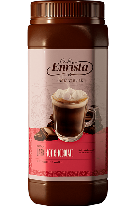 Cafe enrista hot chocolate dark jar 533x800
