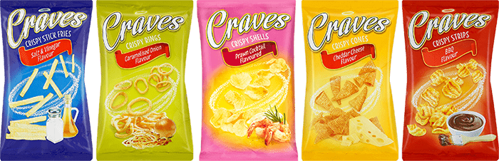 Craves chips range