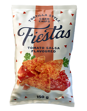Jumbo brand fiestas tomato and salsa chips