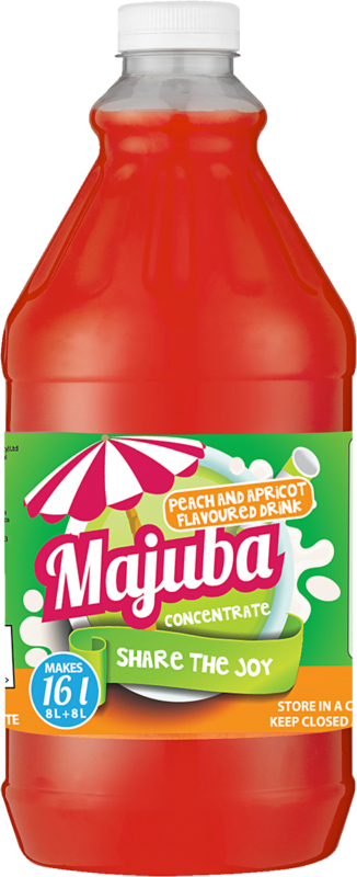 Majuba concentrate peach apricot 2 l 326x800